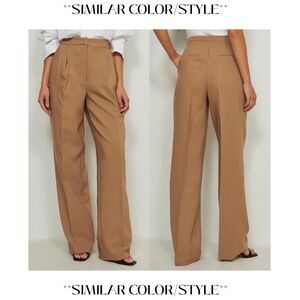 Claire Rose x NA-KD Trousers size 34 Beige